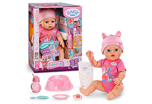 Baby Born Emma 43cm Click And Play Doll